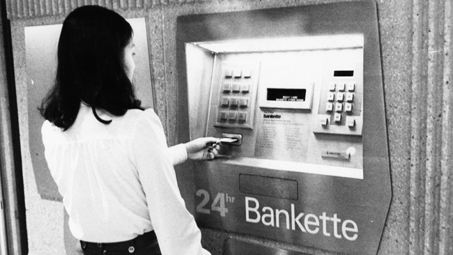 One of The First ATMs from The Late 1960s